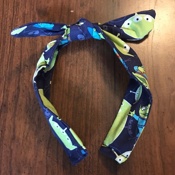 Disney Accessories - Green Alien Toy Story Bow Headband Disney Accessories - Green Alien Toy Story Bow Headband